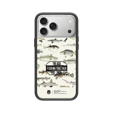 iPhone 17 Pro Max Mod NX -邊框背蓋組合 (相機按鈕) 黑 - KID - 魚群圖鑑