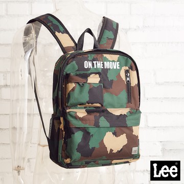 Lee 迷彩風休閒後背包 男女通用 Urban Riders LL1802217SP