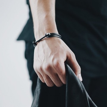 CLAMP BRACELET 316鋼製手環_黑色