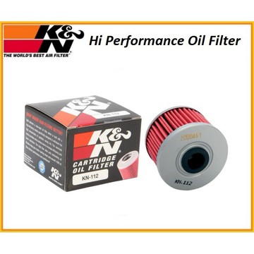 K&N機油芯 KN-112 低階高流量 (適用:HONDA CBR250R 11-13)