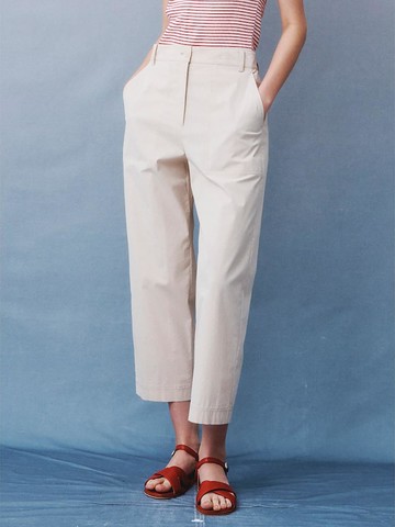 Signature Slim Straight Easy Pants Beige (KE4321M