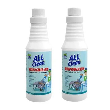 多益得ALL Clean管路堵塞疏通劑2入/