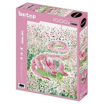 botop - 龍行龘龘 1000片正版拼圖  照片膜觸感 10496