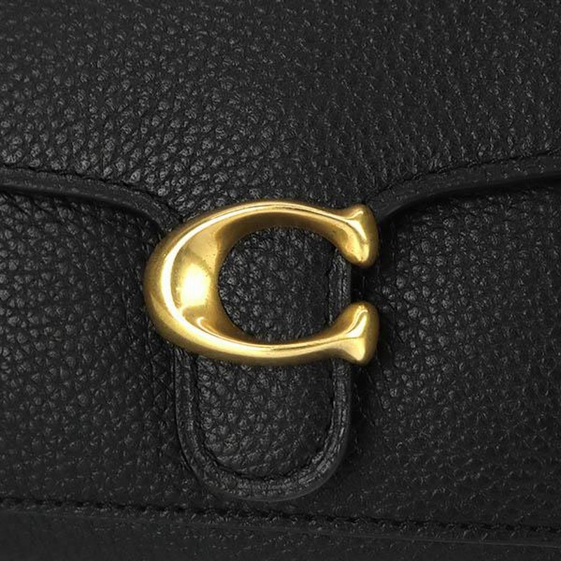 コーチ 二つ折り財布 COACH 財布 レディース Cバックル レザー