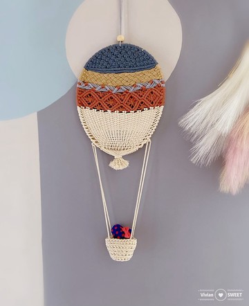 Macrame 手編織熱汽球