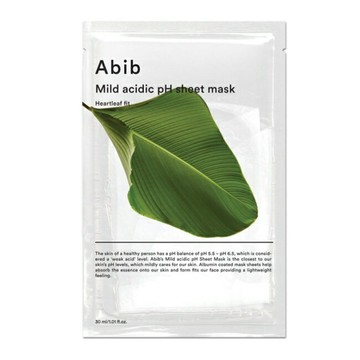 Abib阿彼芙舒緩魚腥草弱酸調理面膜30ml-10片