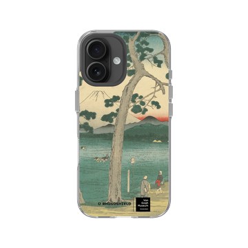 iPhone 16 Clear 透明 - Van Gogh Museum - 東海道左側的富士山 - 歌川廣重