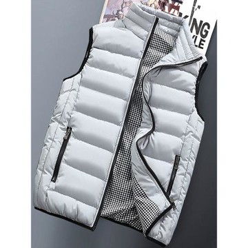 羽絨棉馬甲男韓版秋冬季潮流帥氣修身青年棉坎肩男背心外套厚馬夾