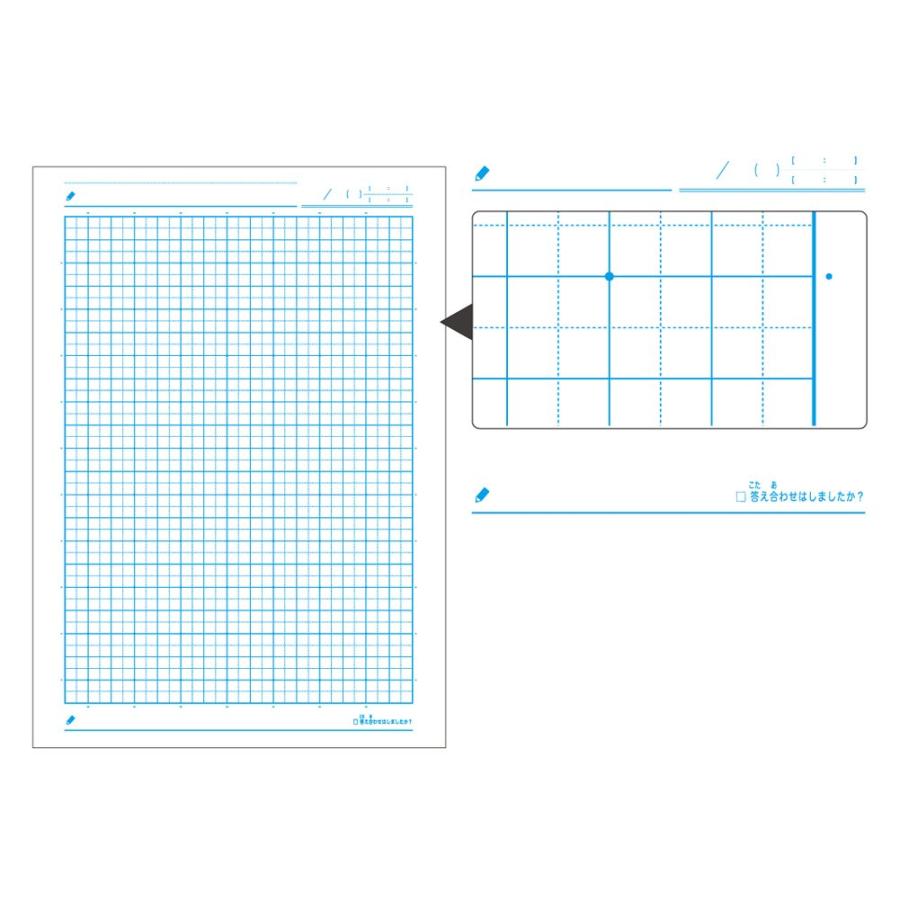 キョクトウ 家庭学習ノート 10mmマス B5 LGA10GR 10冊