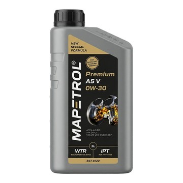 【易油網】MAPETROL PREMIUM A5 V 0W30 全合成機油 VOLVO XC90 柴油車 VCC B5