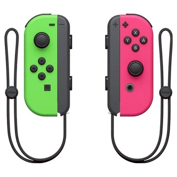 Nintendo 任天堂 SWITCH Joy-Con 左右手控制器  綠色 + 粉紅色  1組
