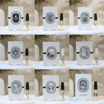 「香水試管」Diptyque 蒂普提克 2ml 全系列 淡香水小樣試管 東京柑橘 杜桑 玫瑰 無花果 水中影 香根草