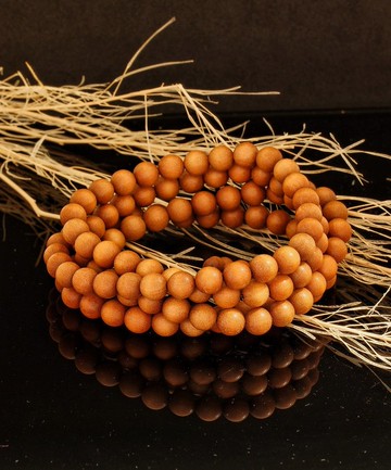 入門級芭比檀香木珠 8mm 108粒 手鍊