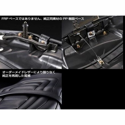 CBX400F 復刻アンコ抜きシート 金具付きフルセット パステル
