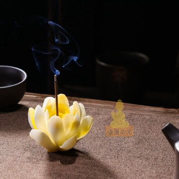 免運🔥陶瓷香薰爐 禪意線香爐 居家用室內香插 檀香立香爐 居家薰香茶道擺件 祈福開光香爐 禪風香座 薰爐擺件