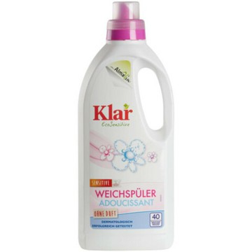 德國 Klar 天然環保衣物柔軟精 1000ml 柔軟精 衣物 衣服 清潔 居家 附發票現貨 ｜滿額領券最高現折$200⚡專櫃保養美妝 品牌香氛 美的三次方【心心哈德】