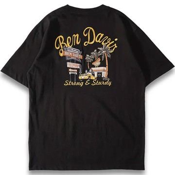 BEN DAVIS 25580065 SOUVENIR EMB TEE 短T (四色)