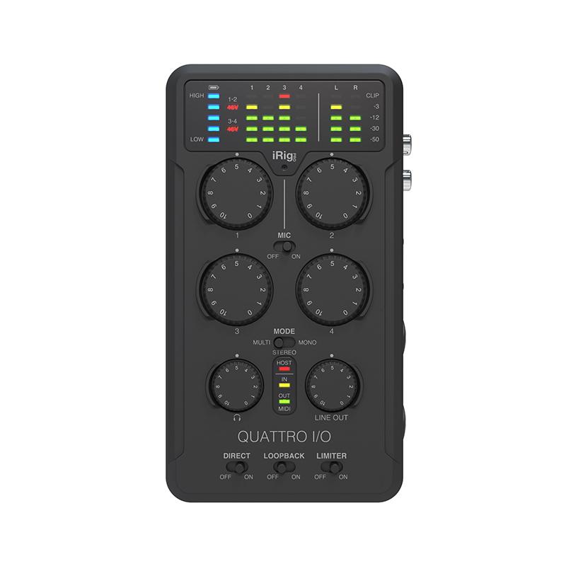 IK MULTIMEDIA IRIG PRO QUATTRO I O DELUXE 安心の日本正規品！