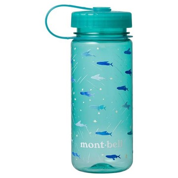 ├登山樂┤日本 mont-bell Print Clear Bottle 0.5L #5 水瓶綠 # 1134227GN