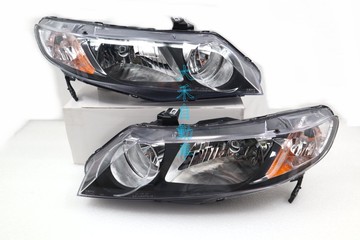 大禾自動車 原廠外型 大燈 黃反光片  適用 美規 CIVIC8 SI 4門 後期 09-11