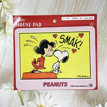 日本進口 snoopy 史努比 滿版圖案 滑鼠墊｜小鶴日貨