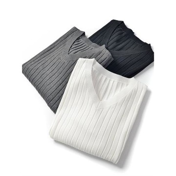 2025年春季新款針織衫T恤長袖線衫大碼男裝毛衣線衣內搭打底衫薄