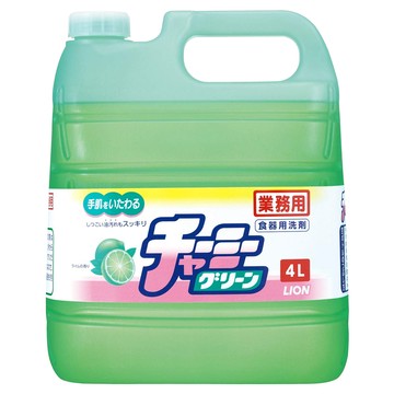 LION 獅王 業務用 濃縮洗碗精 萊姆香 綠色  4000ml  1桶
