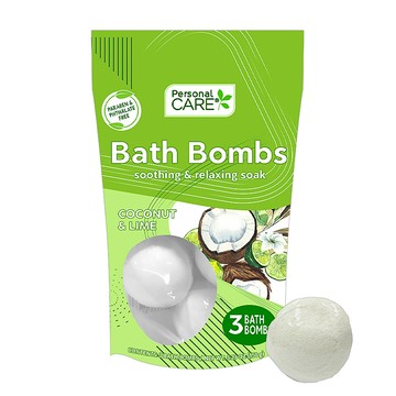 Personal Care檸檬椰奶香氛沐浴球(50gX3入)