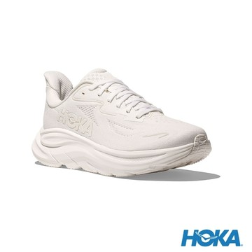 HOKA ONE ONE Clifton 10 Wide 女 路跑鞋 白/白 HO1162050WWH