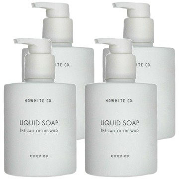 HOWHITE 好白方式 洗手沐浴香氛液體皂野性的呼喚  500ml  4瓶
