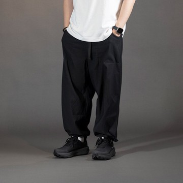 【KAVU】U/O Lite Pant 日系戶外繭型長褲 黑色 中性款 #LE003