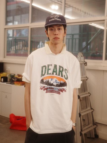 DEARS Loose-fit Short-sleeve T-shirt [WHITE] (SBE2U01013)