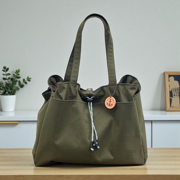 隨心所欲托特包 卡其色 訂製生產