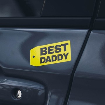 BEST DADDY/車貼、貼紙、軟磁 SunBrother孫氏兄弟