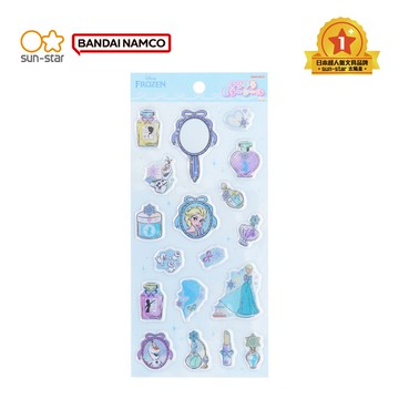 日本 SUN-STAR - 閃亮鏡面造型貼紙-冰雪奇緣