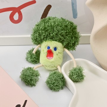 POYA SHINE2U絨毛鑰匙圈-花椰菜