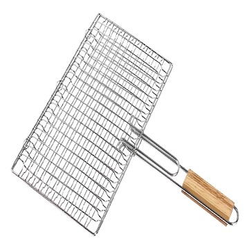 點秋香 木柄雙合烤網  大  1個