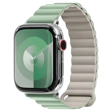 LAUT 萊德 Apple Watch 雙色矽膠錶帶  38/40/41mm  綠色  1入