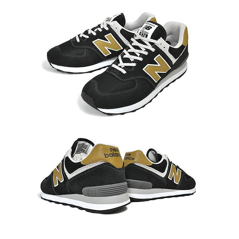 NEW BALANCE ML574EO2 width D BLACK/TAN ニューバランス 574 メンズ スニーカー ESSENTIAL PACK  | LINEブランドカタログ