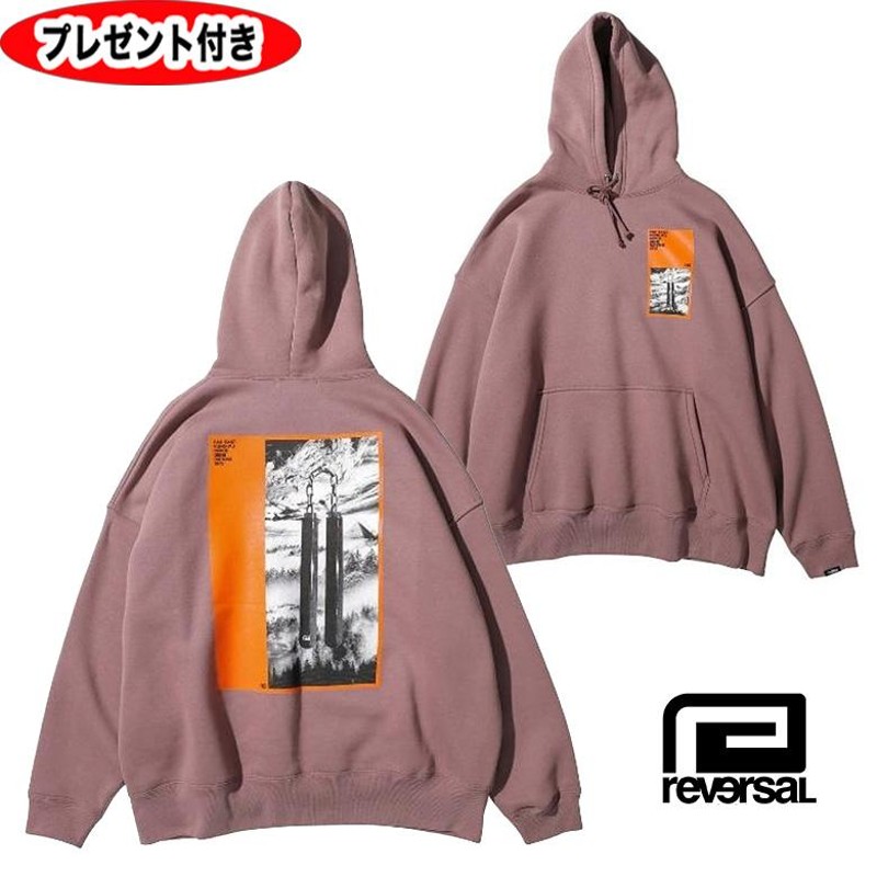 リバーサル reversal rvddw FAR EAST NUNCHAKU BIG SILHOUETTE HOODIE