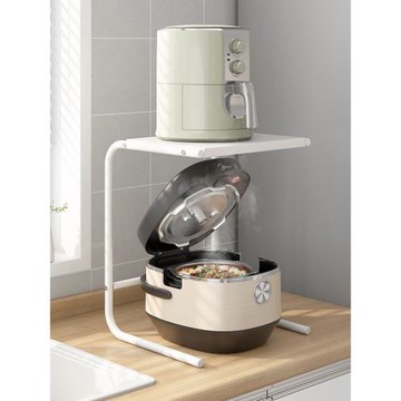 電飯煲置物架廚房家電鍋具微波爐烤箱咖啡機空氣炸鍋臺面收納支架