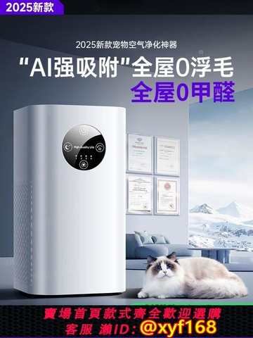 {可打統編 保固一年}空氣凈化器除甲醛家用全自動吸貓毛神器新房急入住凈化機除煙味