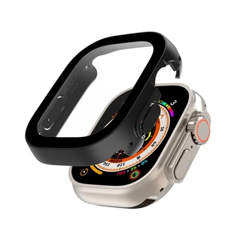 ABSOLUTE Apple Watch Ultra 49mm 專用保護錶殼低調霧黑 絕佳手觸感