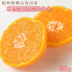 紀州和歌山産旬のご家庭用柑橘セット(みかん・不知火・清見)全3回