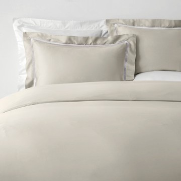 (組)克萊歐蕾絲300織天絲床被四件組加大雙人 米杏