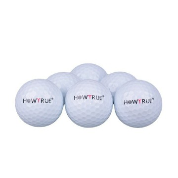 高爾夫練習球 廠家批發雙層球 2/3/4/5層專業比賽球 白色PU沙林球 鑫弘-戶外運動