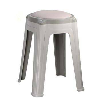 概念家居皮革軟墊圓凳 塑膠椅 餐桌椅 椅子 4色opst-h