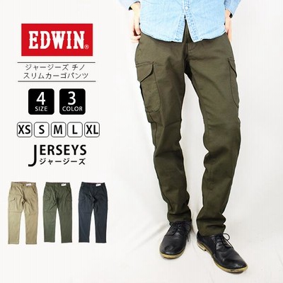 EDWIN ジャージーズ メンズ エドウィン JERSEYS スリム カーゴパンツ ...