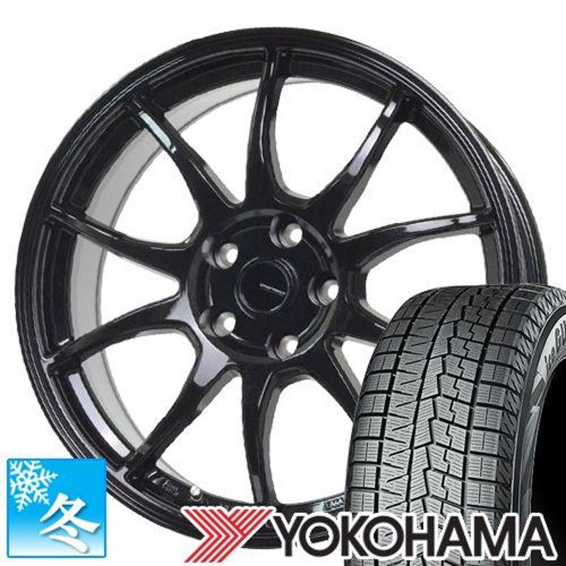 225/45R17 ヨコハマ アイスガード7 17インチ スタッドレスタイヤ ホイール 4本セット Gスピード G06 17×7.0 5穴  PCD114.3 | LINEショッピング