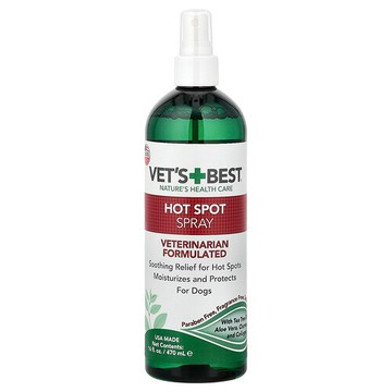 Vet's Best, 熱點舒緩噴霧，狗狗專用，16 液量盎司（470 毫升）